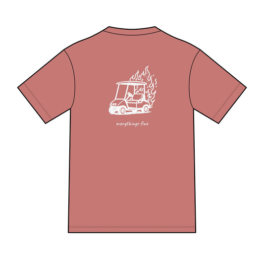 "Everything's Fine" Tri-Blend Unisex Tee