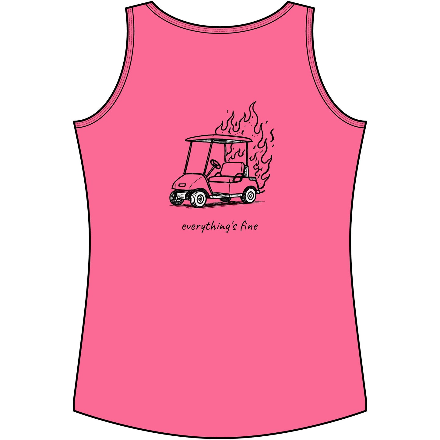 "Everything's Fine" Women's Light & Airy Tank