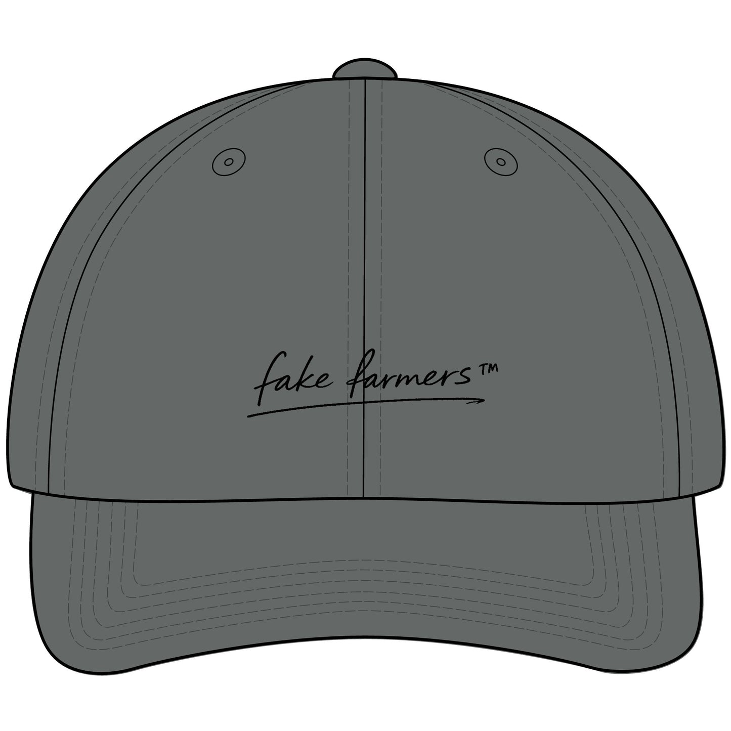 Fake Farmer Logo Cap (USA Made)