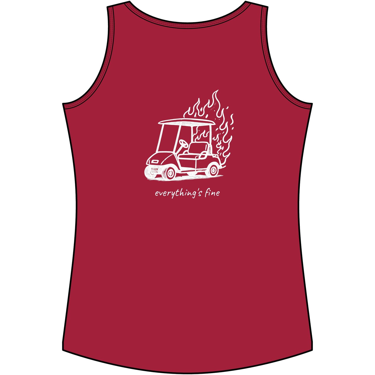"Everything's Fine" Women's Light & Airy Tank