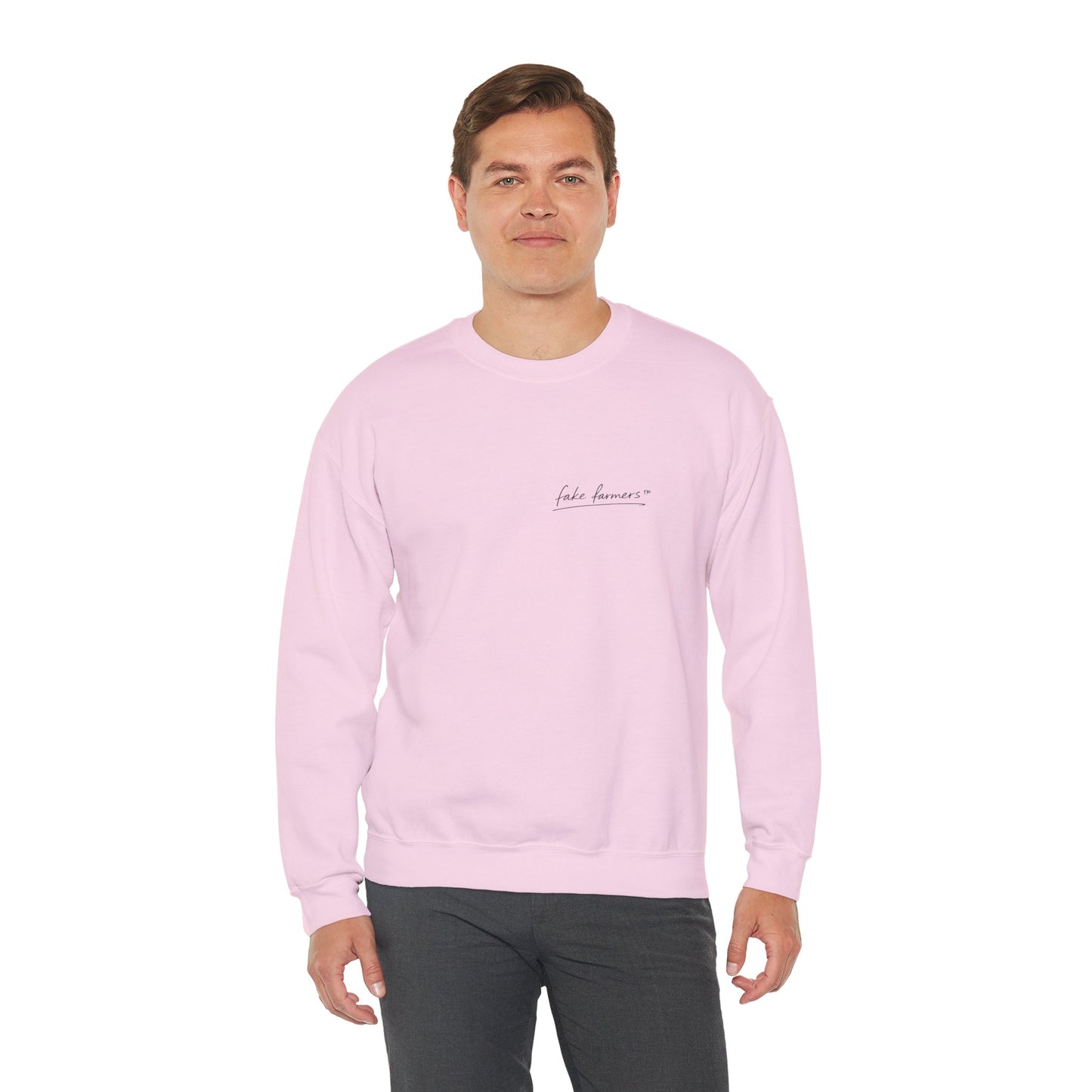 "Started Anyway" - Unisex Crewneck Sweatshirt