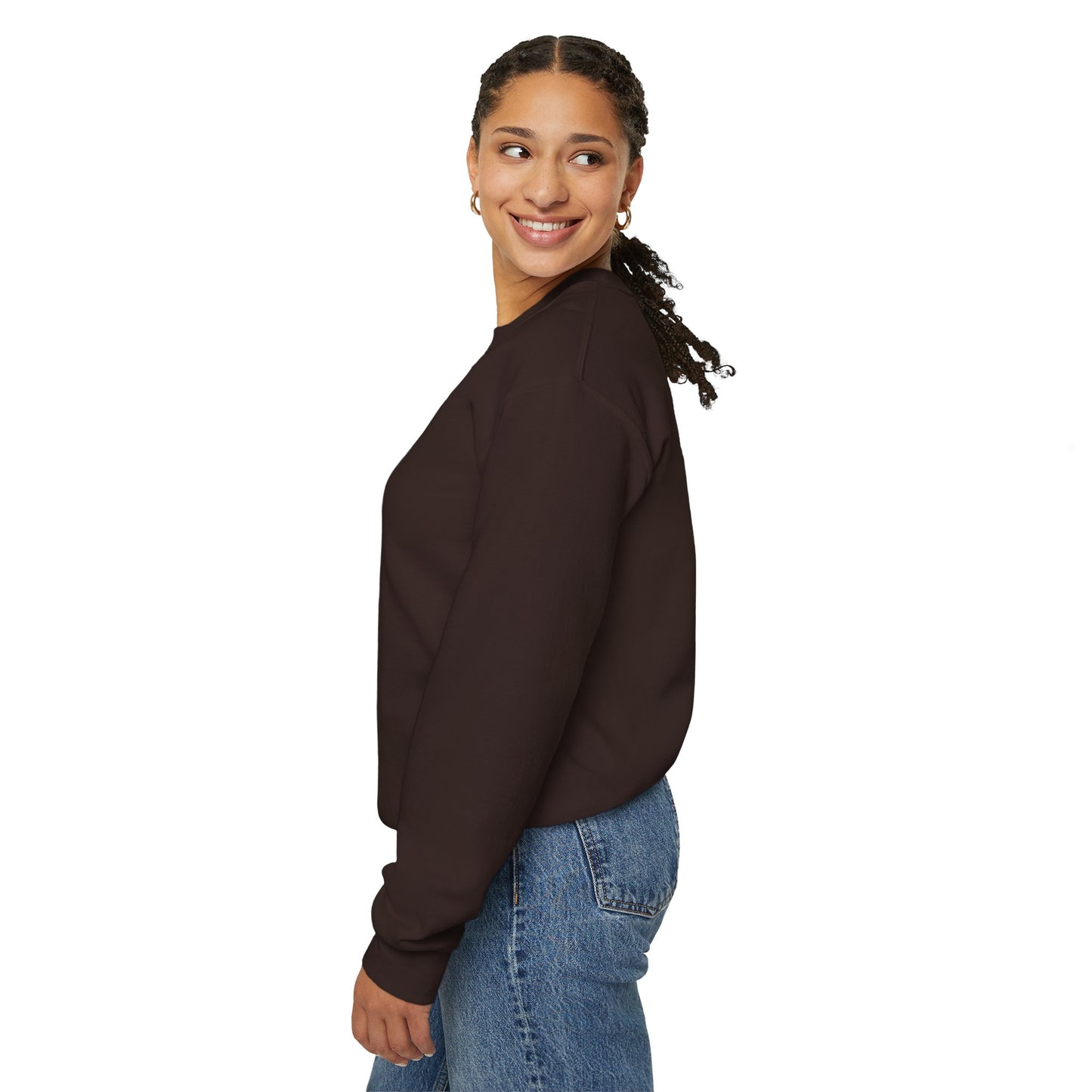 "Started Anyway" - Unisex Crewneck Sweatshirt