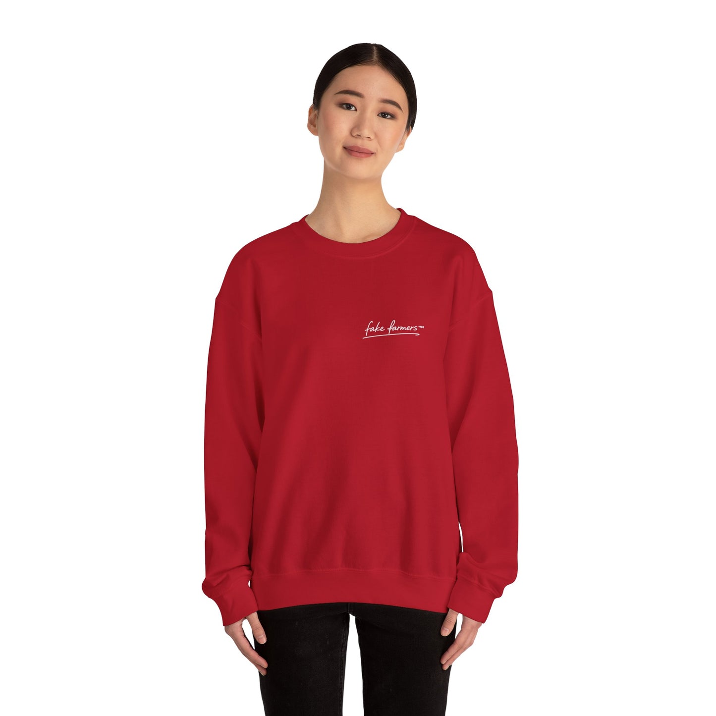 "Started Anyway" - Unisex Crewneck Sweatshirt