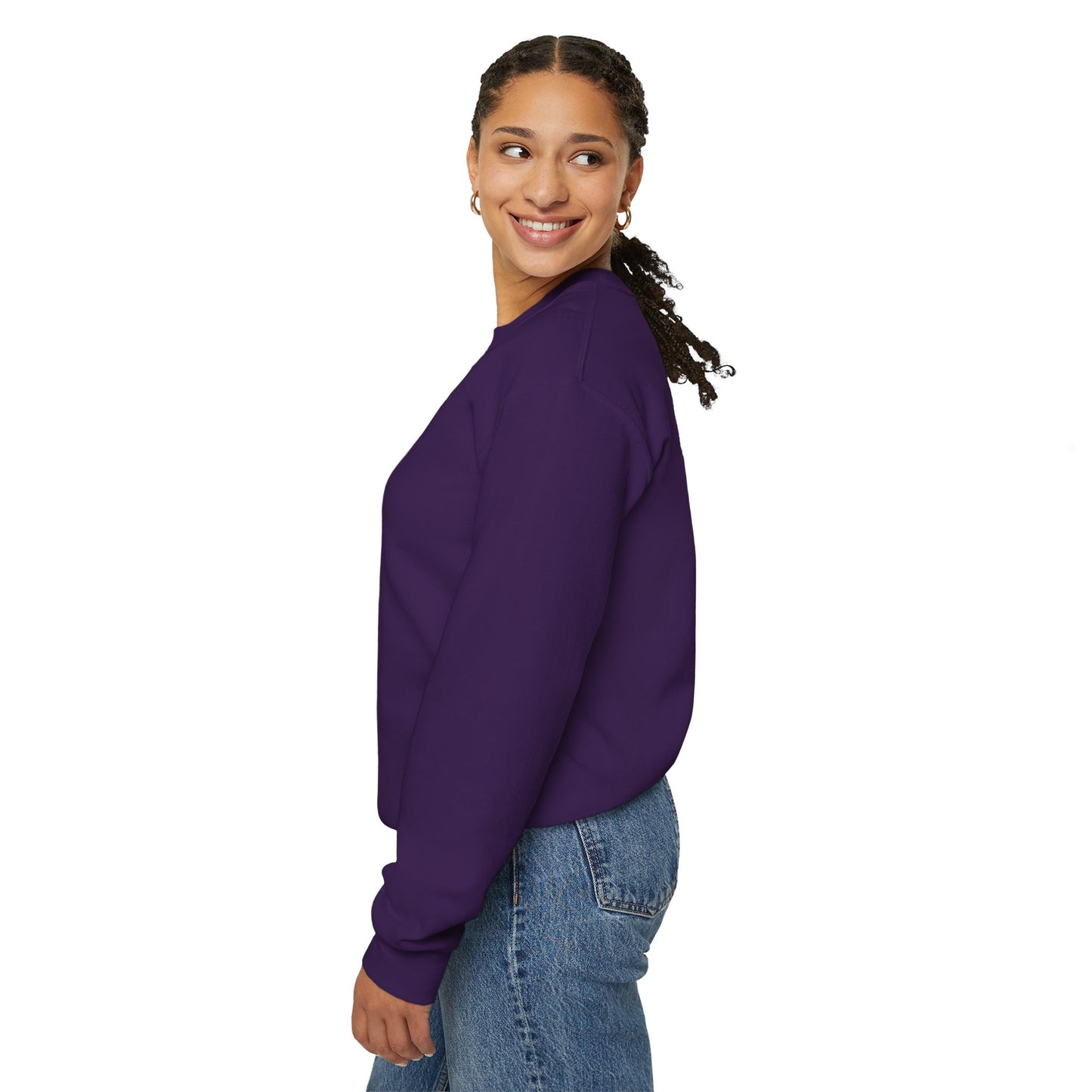 "Started Anyway" - Unisex Crewneck Sweatshirt