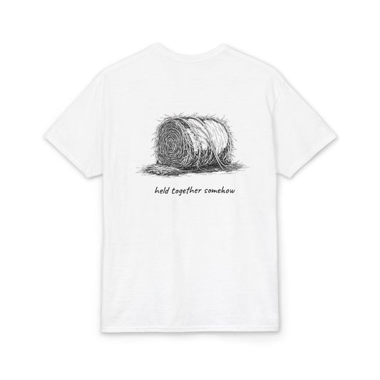 "Held Together Somehow" Unisex Dryblend® Tee