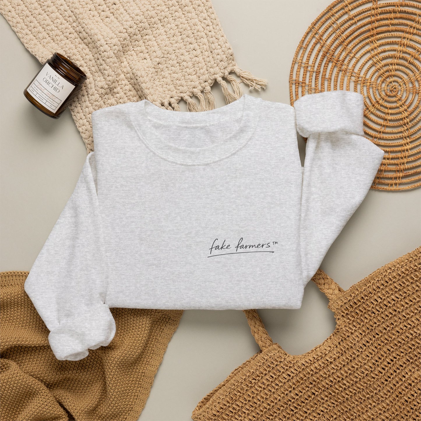 "Started Anyway" - Unisex Crewneck Sweatshirt