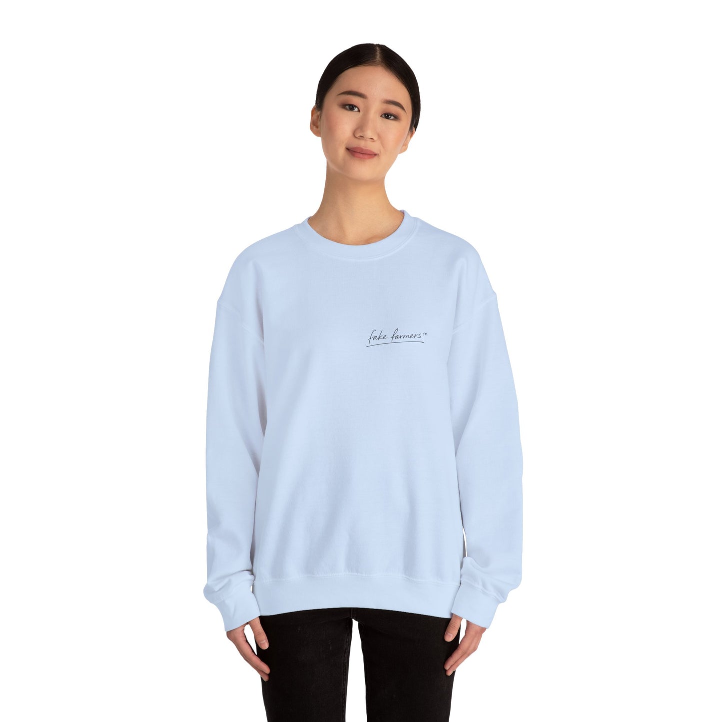 "Started Anyway" - Unisex Crewneck Sweatshirt