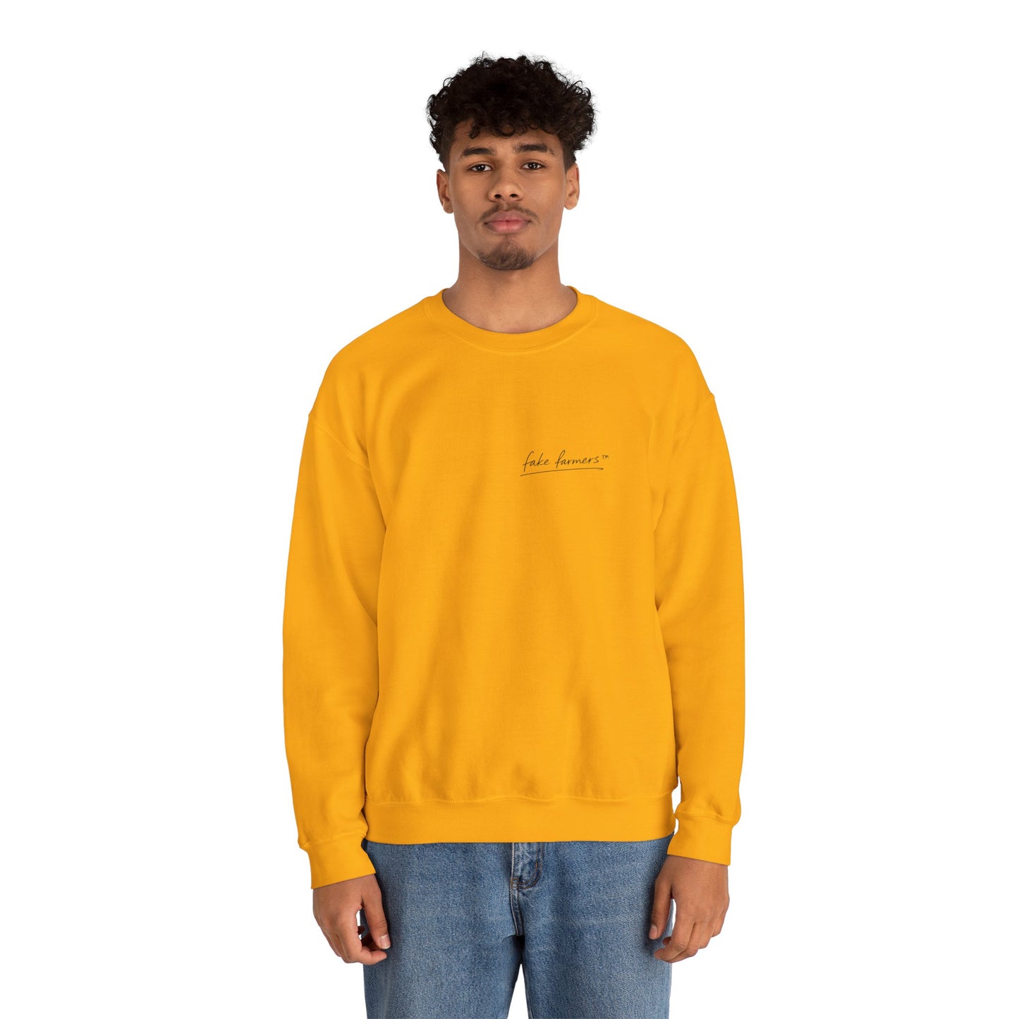 "Started Anyway" - Unisex Crewneck Sweatshirt
