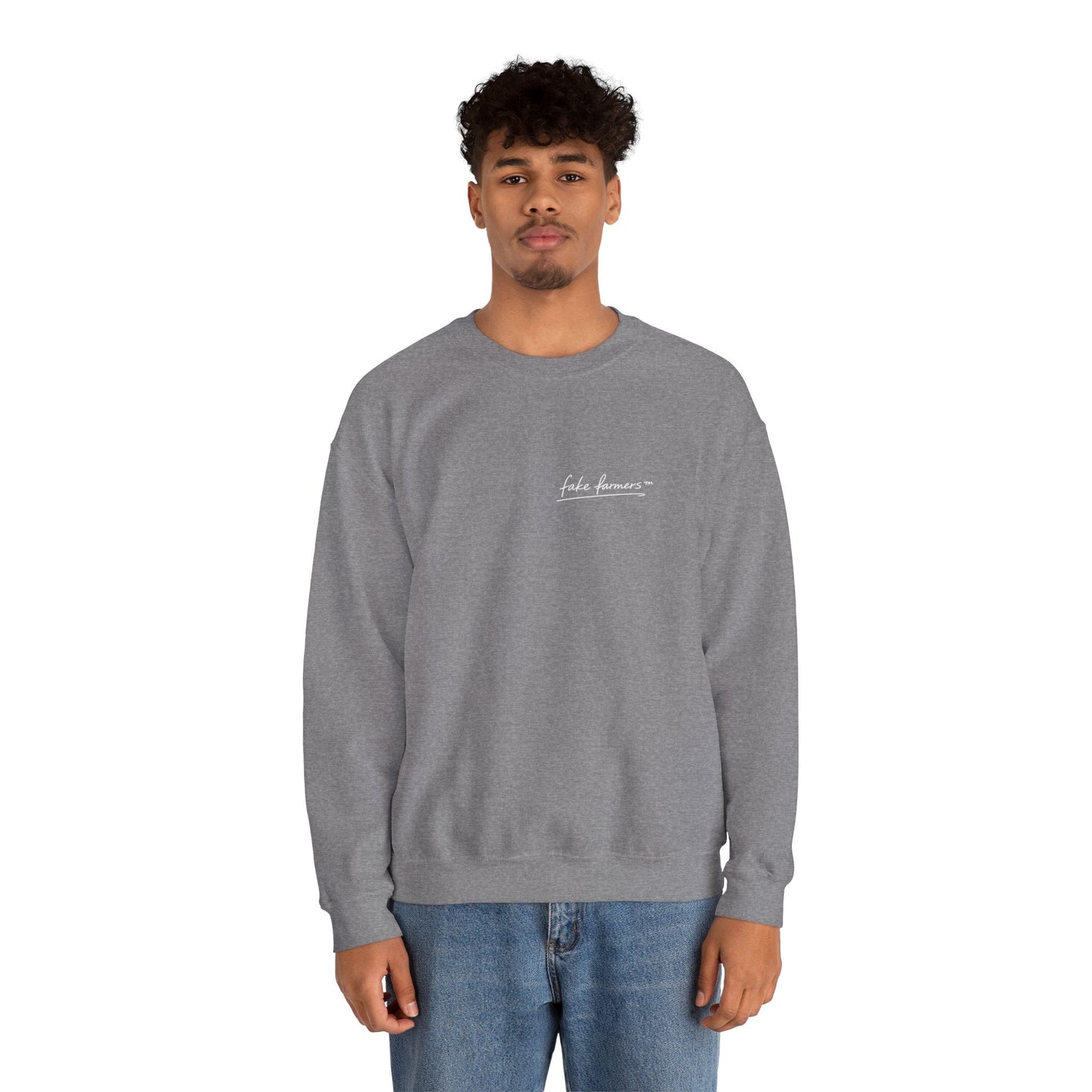 "Started Anyway" - Unisex Crewneck Sweatshirt