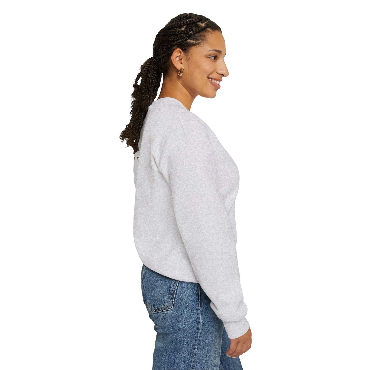 "Started Anyway" - Unisex Crewneck Sweatshirt