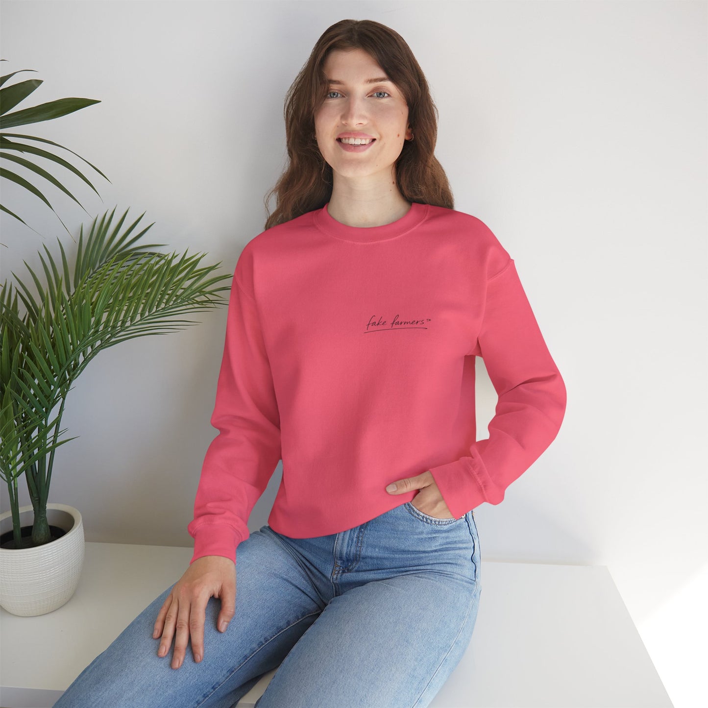 "Started Anyway" - Unisex Crewneck Sweatshirt