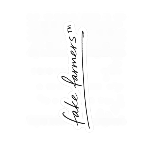 Fake Farmers™ logo sticker
