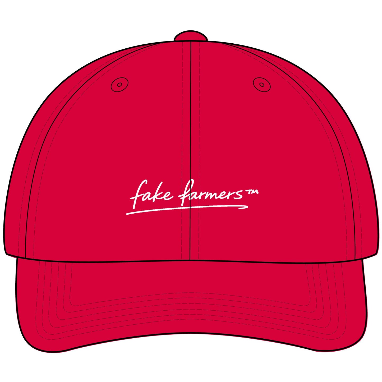 Fake Farmer Logo Cap (USA Made)