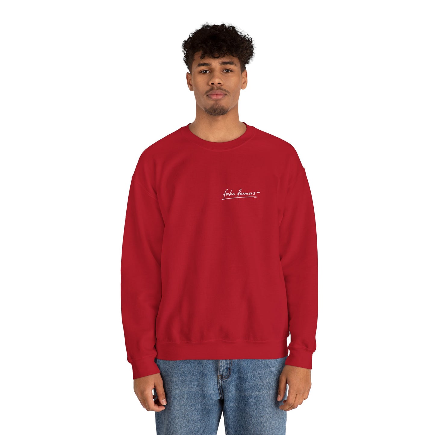 "Started Anyway" - Unisex Crewneck Sweatshirt