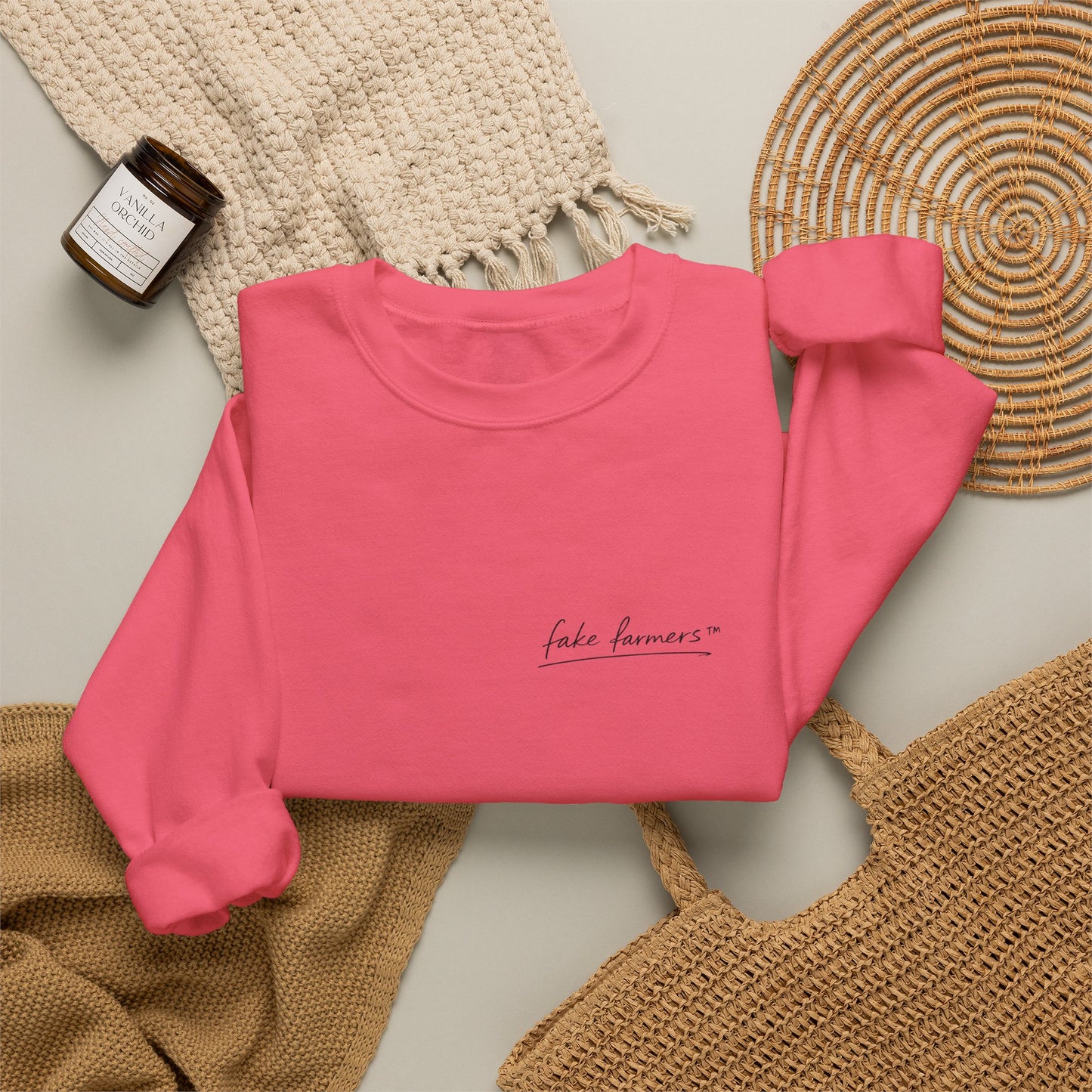 "Started Anyway" - Unisex Crewneck Sweatshirt