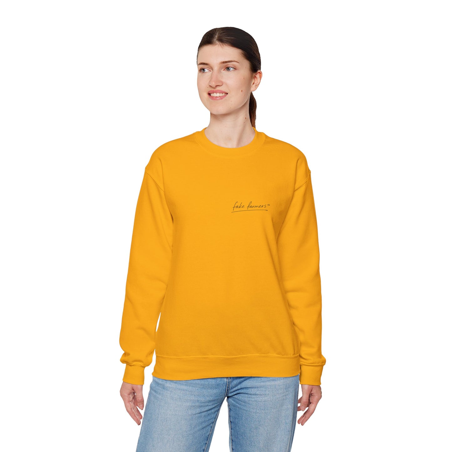 "Started Anyway" - Unisex Crewneck Sweatshirt