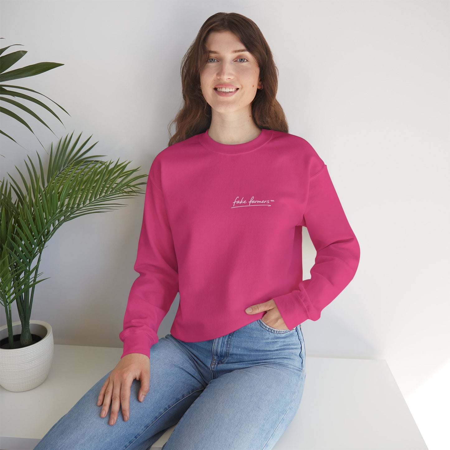"Started Anyway" - Unisex Crewneck Sweatshirt