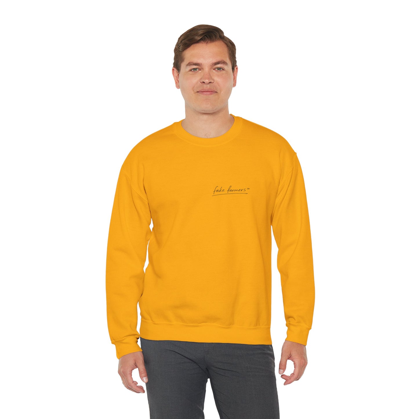 "Started Anyway" - Unisex Crewneck Sweatshirt