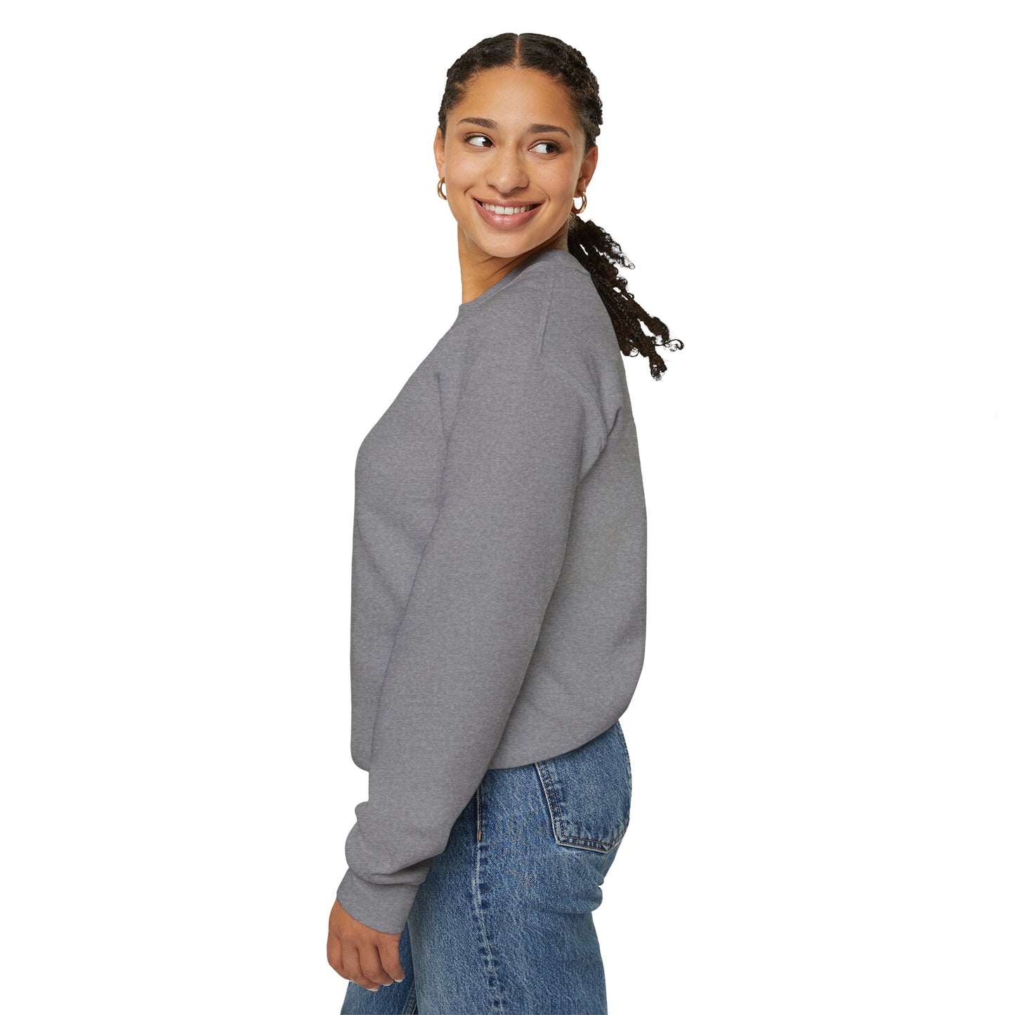 "Started Anyway" - Unisex Crewneck Sweatshirt