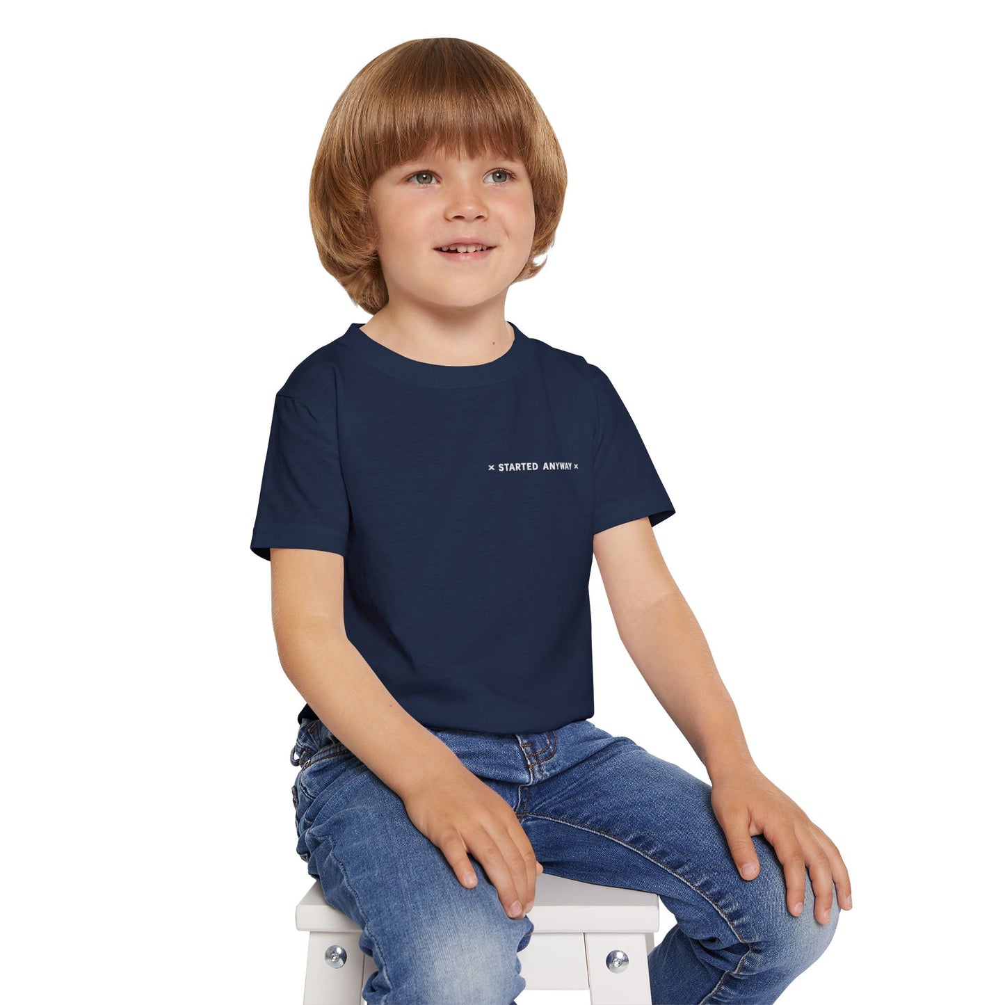 "Started Anyway" Toddler Tee