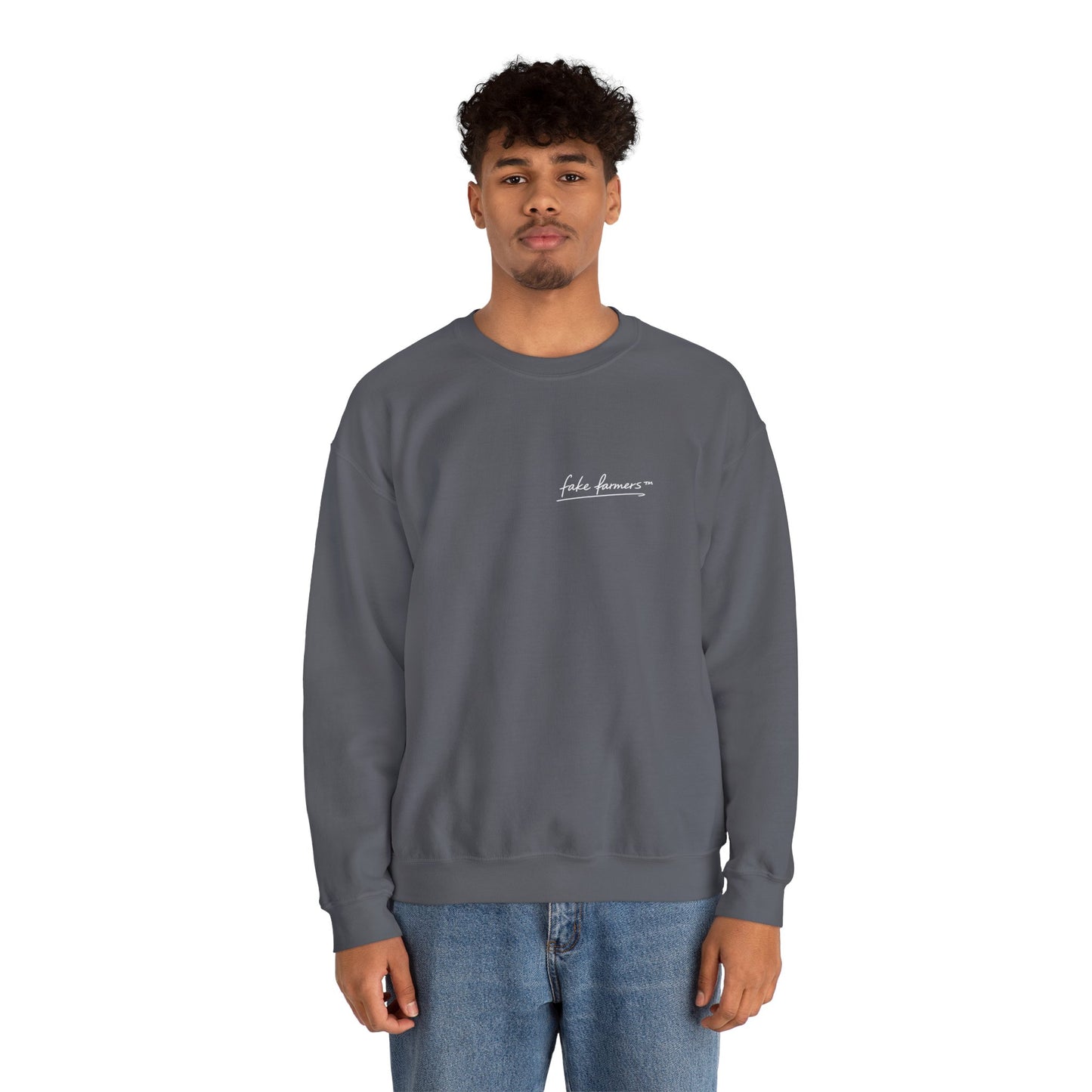 "Started Anyway" - Unisex Crewneck Sweatshirt