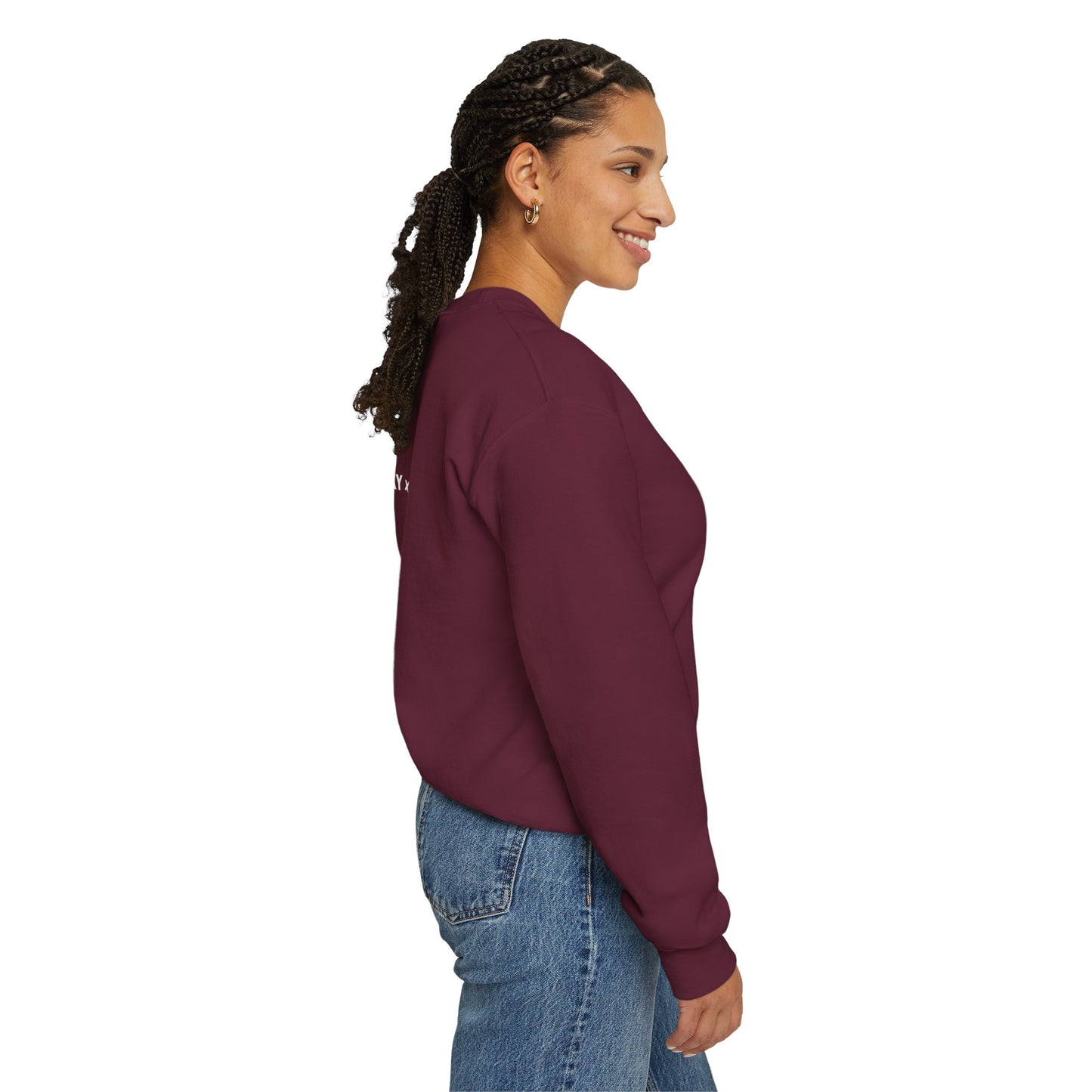"Started Anyway" - Unisex Crewneck Sweatshirt