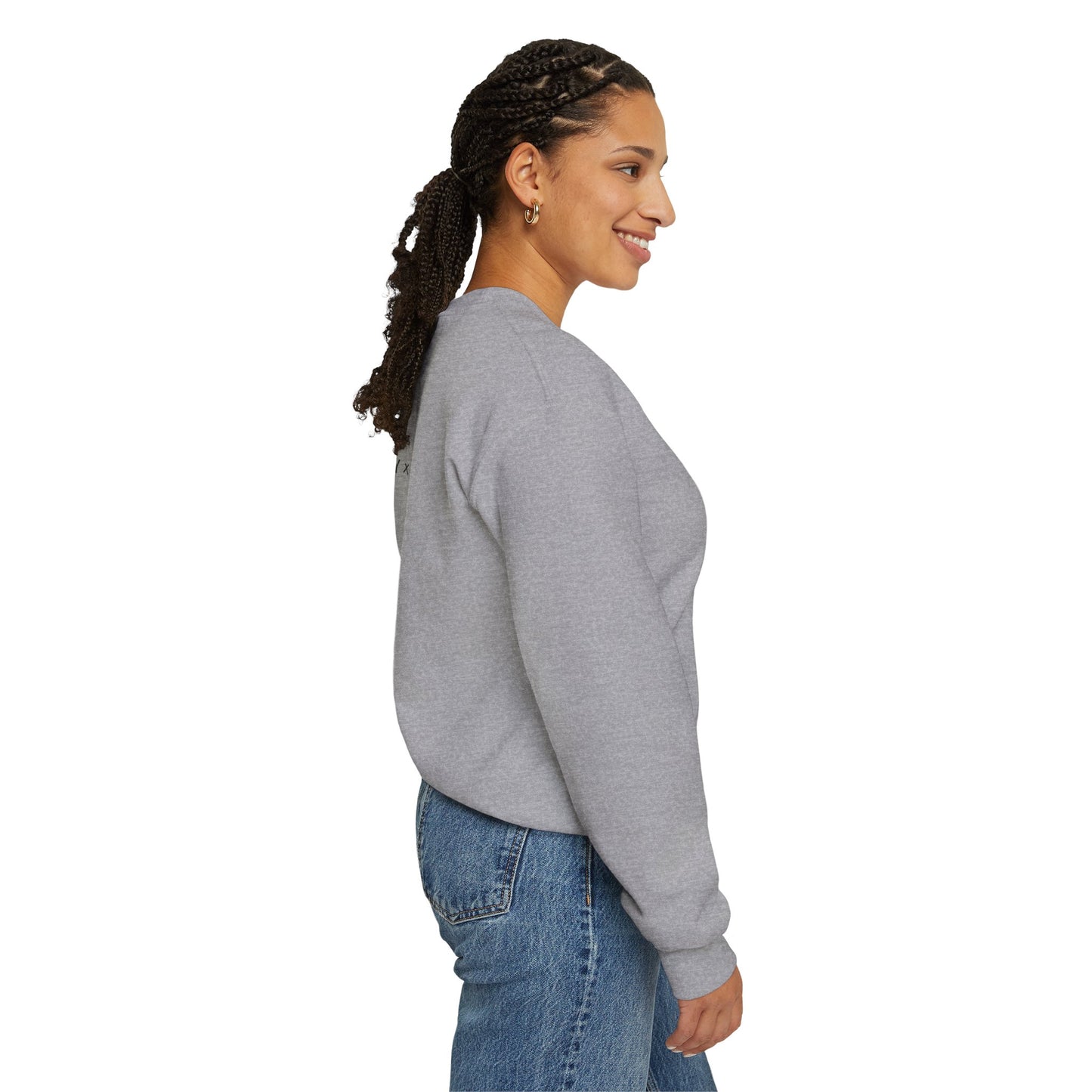 "Started Anyway" - Unisex Crewneck Sweatshirt