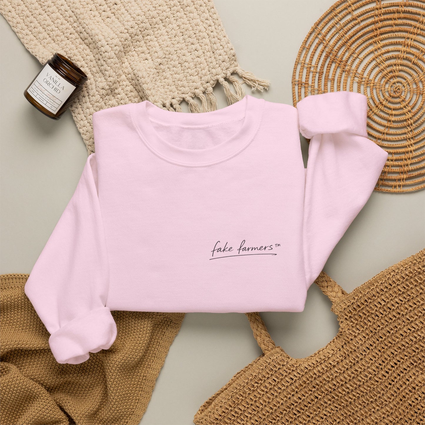 "Started Anyway" - Unisex Crewneck Sweatshirt
