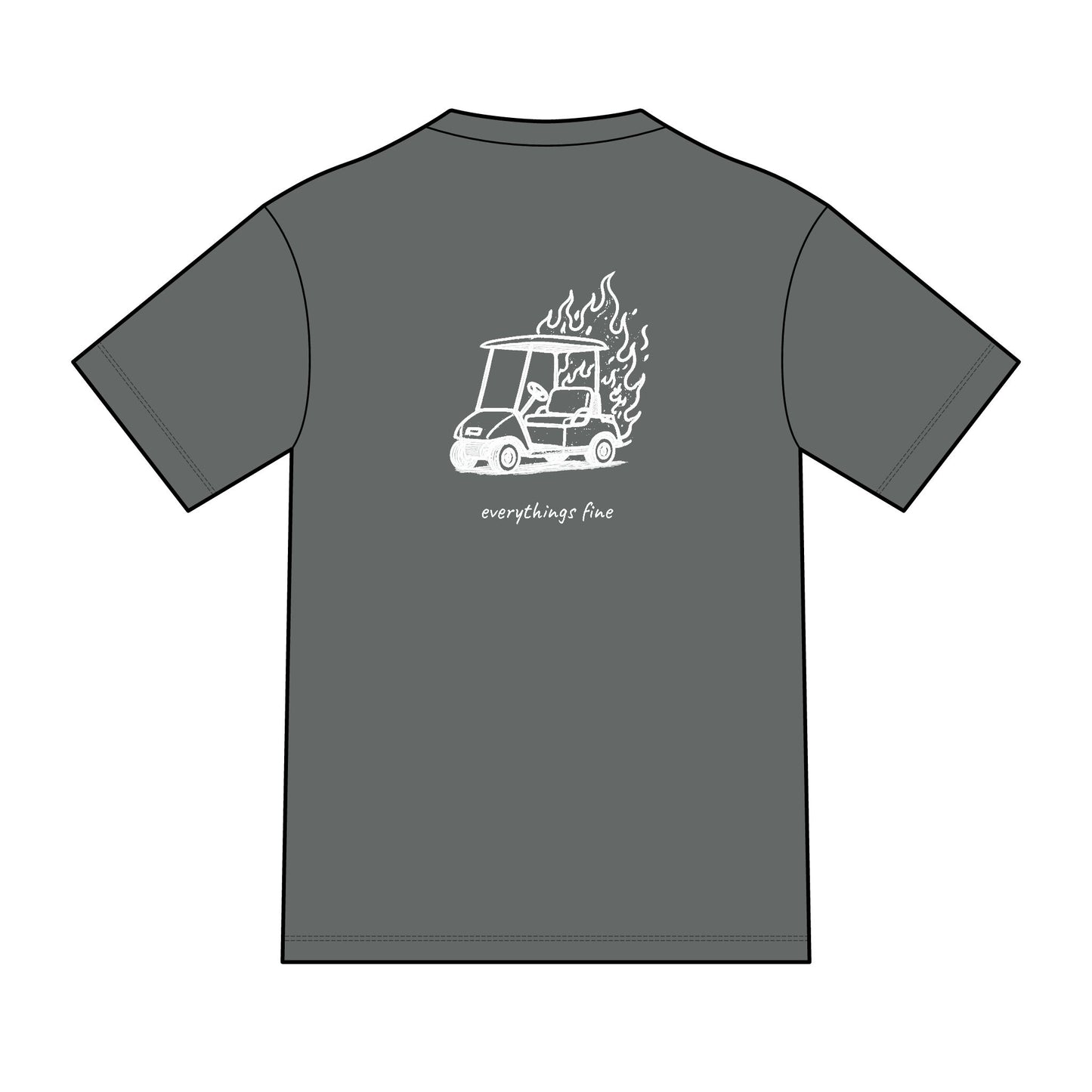 "Everything's Fine" Tri-Blend Unisex Tee