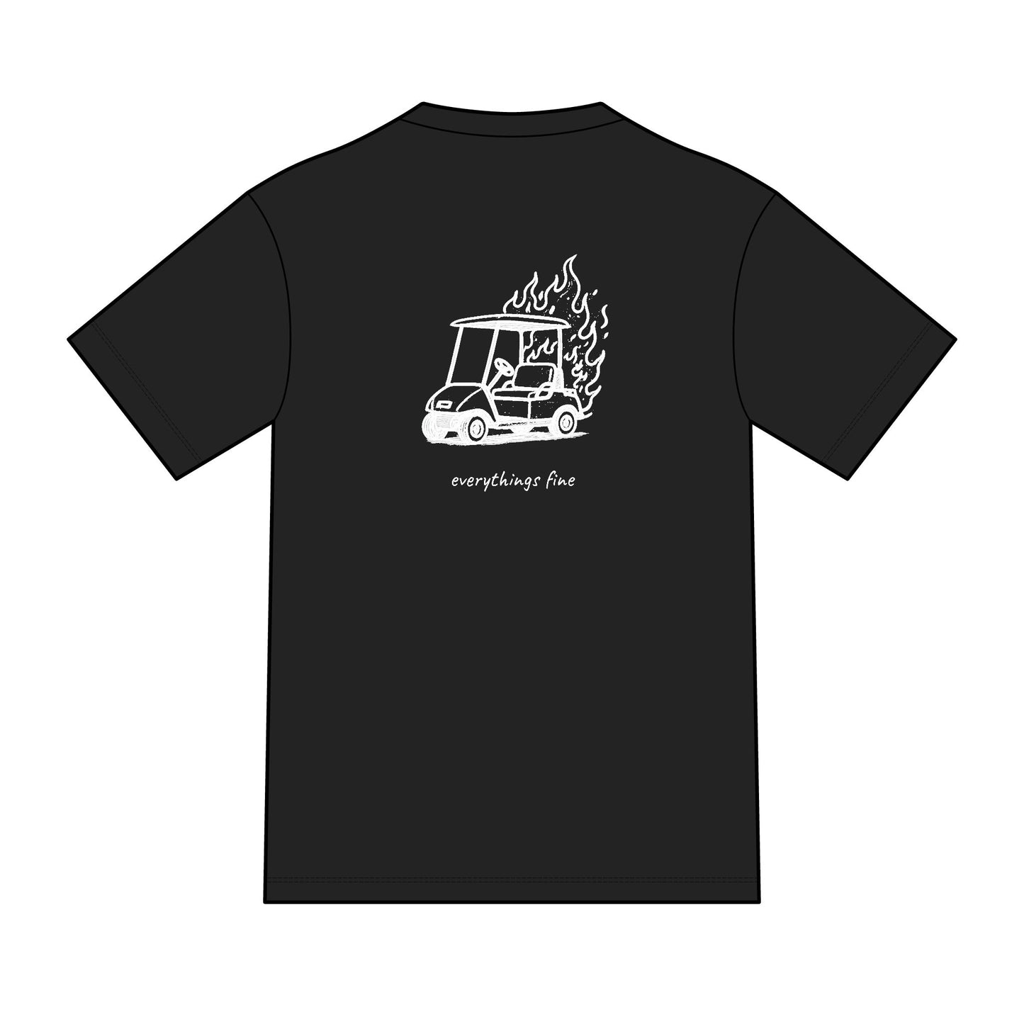 "Everything's Fine" Tri-Blend Unisex Tee