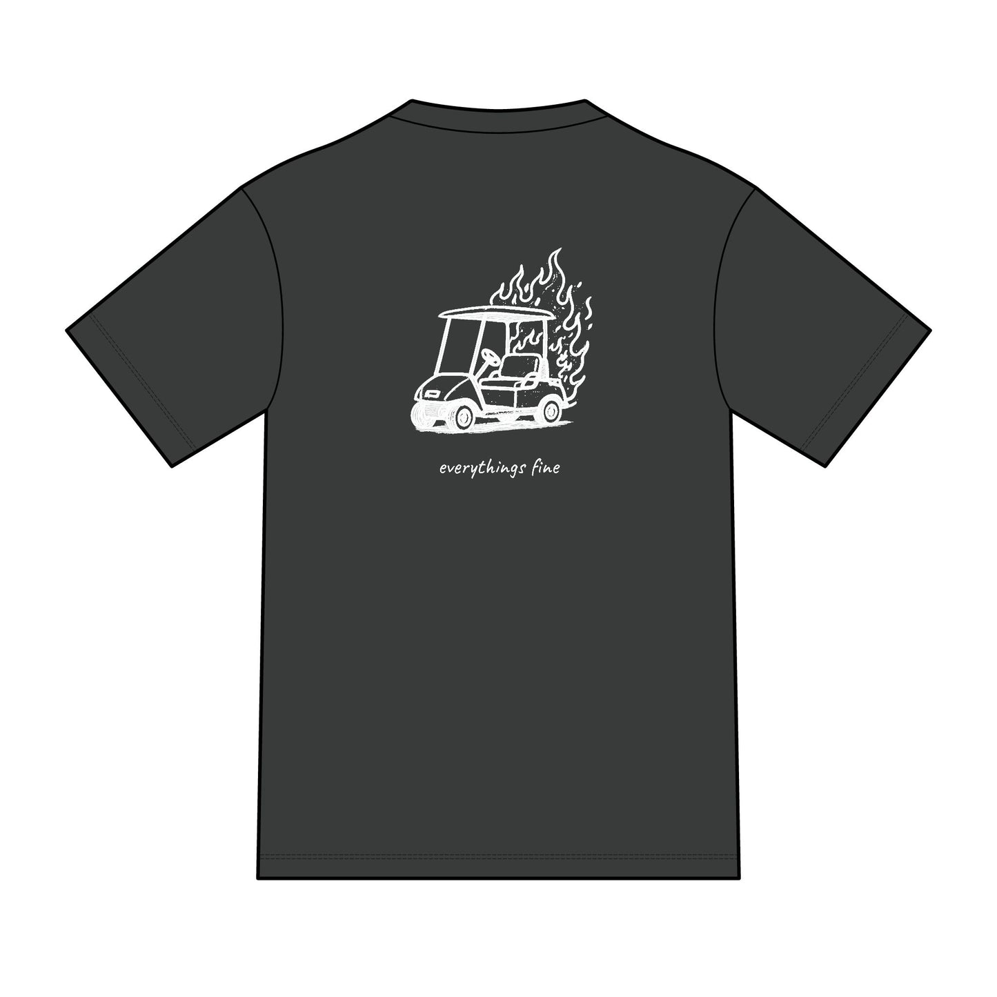"Everything's Fine" Tri-Blend Unisex Tee