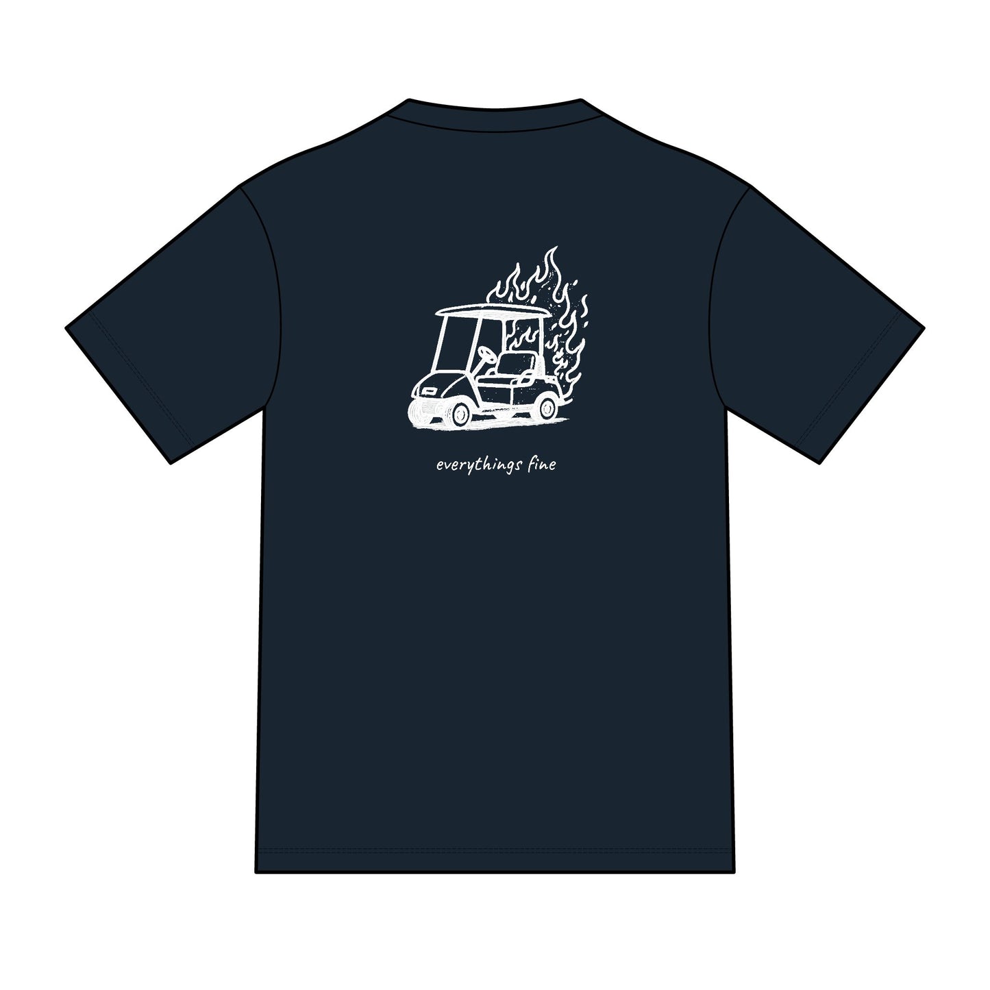 "Everything's Fine" Tri-Blend Unisex Tee
