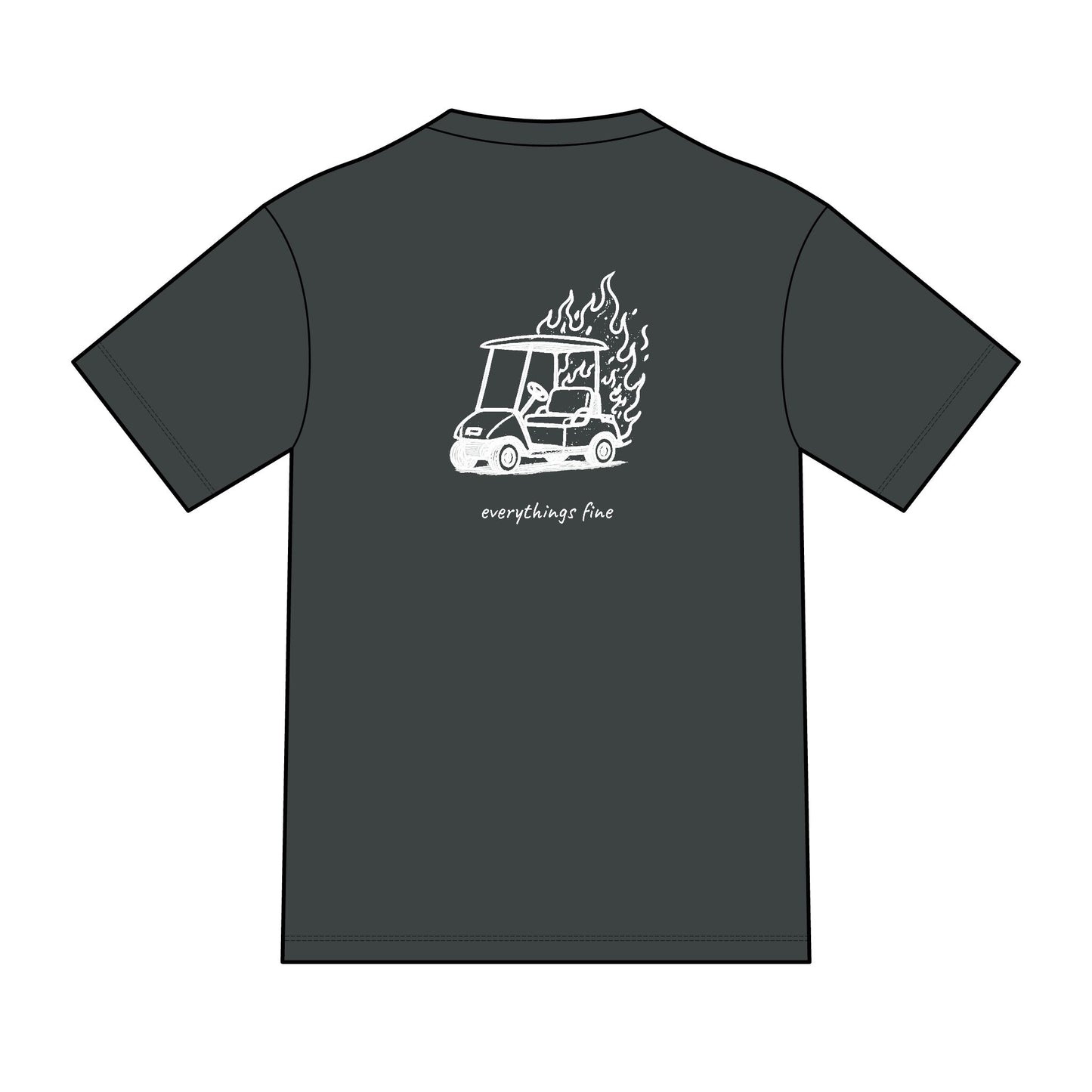 "Everything's Fine" Tri-Blend Unisex Tee