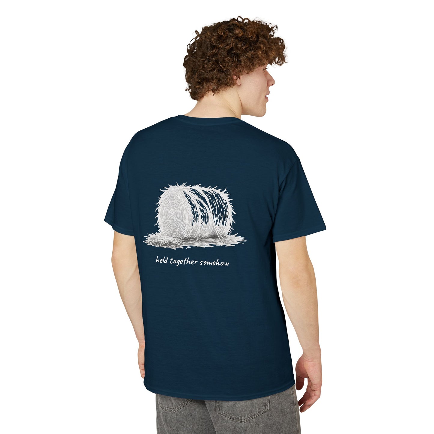 "Held Together Somehow" Unisex Dryblend® Tee