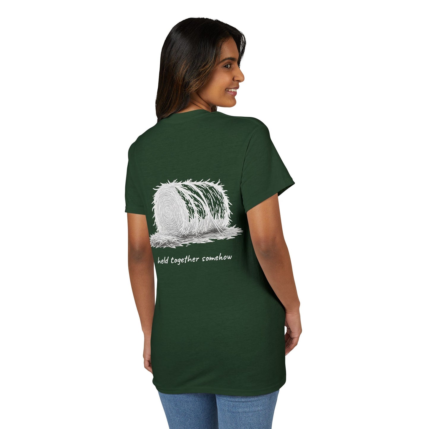 "Held Together Somehow" Unisex Dryblend® Tee