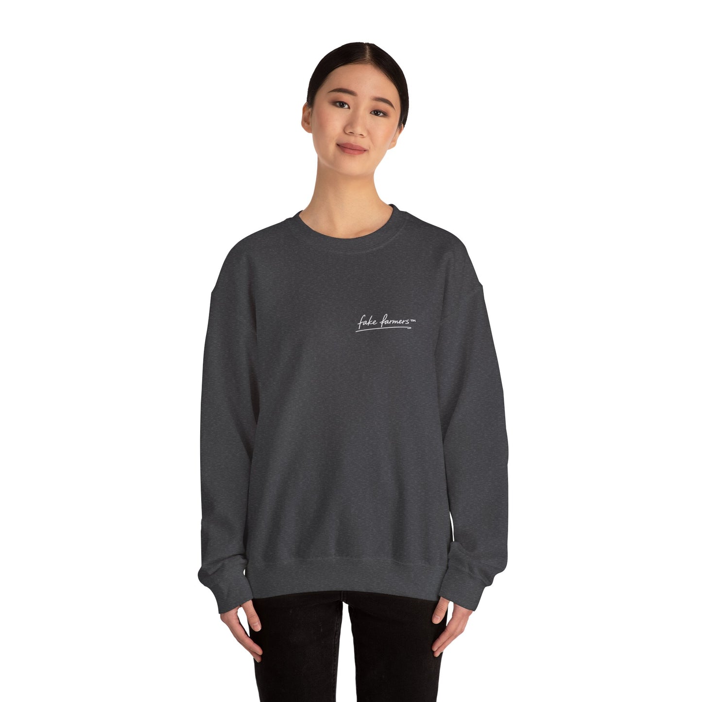 "Started Anyway" - Unisex Crewneck Sweatshirt