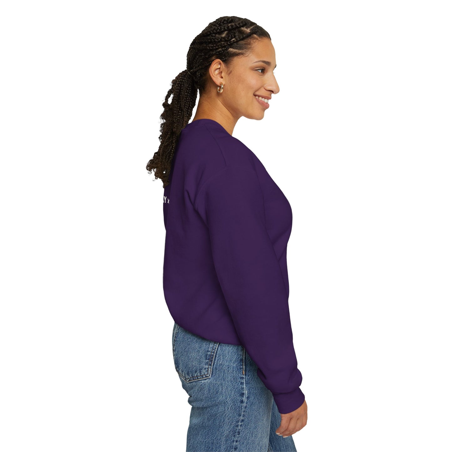 "Started Anyway" - Unisex Crewneck Sweatshirt