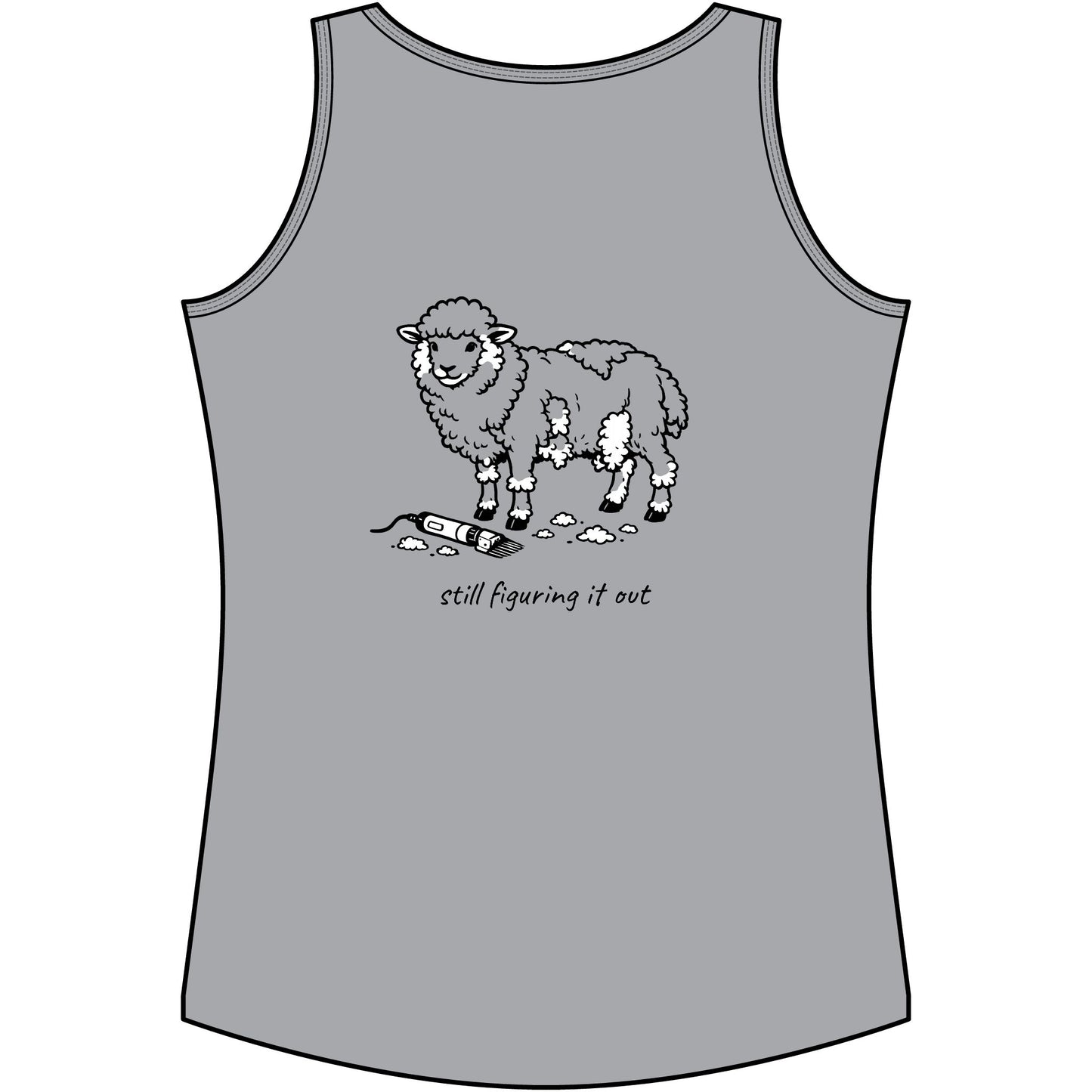 "Still Figuring It Out" Women's Light & Airy Tank