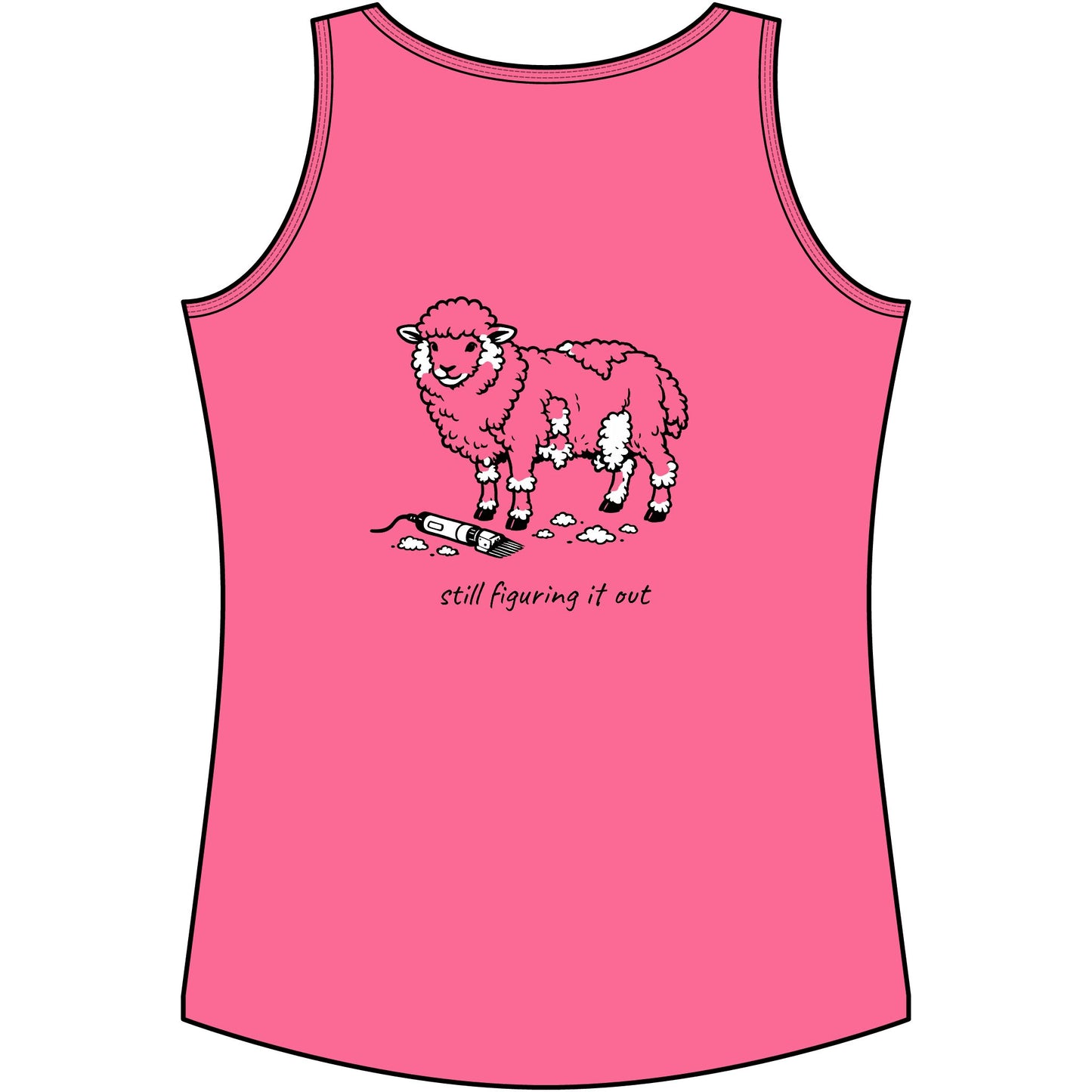 "Still Figuring It Out" Women's Light & Airy Tank