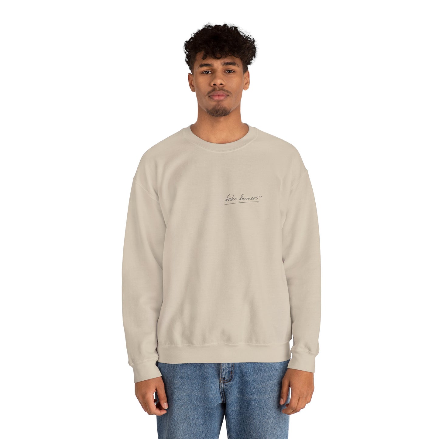 "Started Anyway" - Unisex Crewneck Sweatshirt