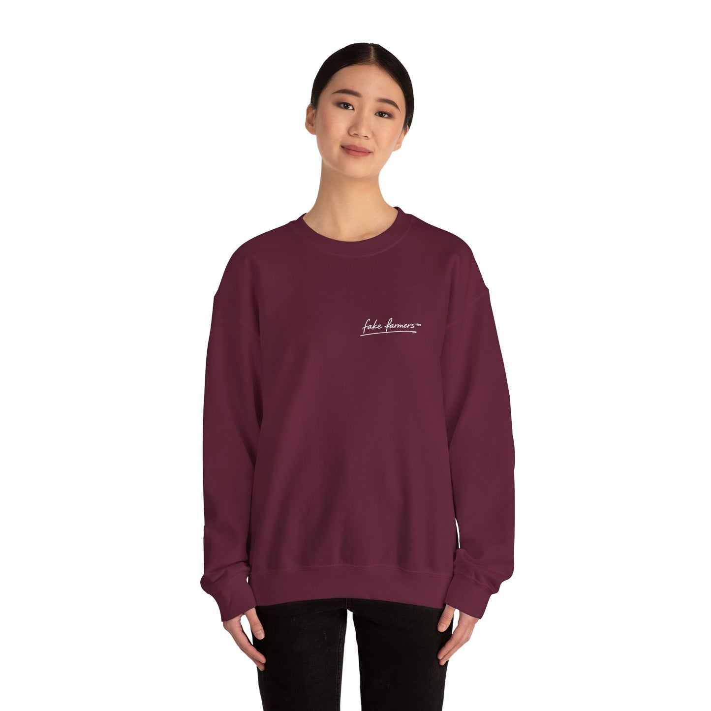 "Started Anyway" - Unisex Crewneck Sweatshirt