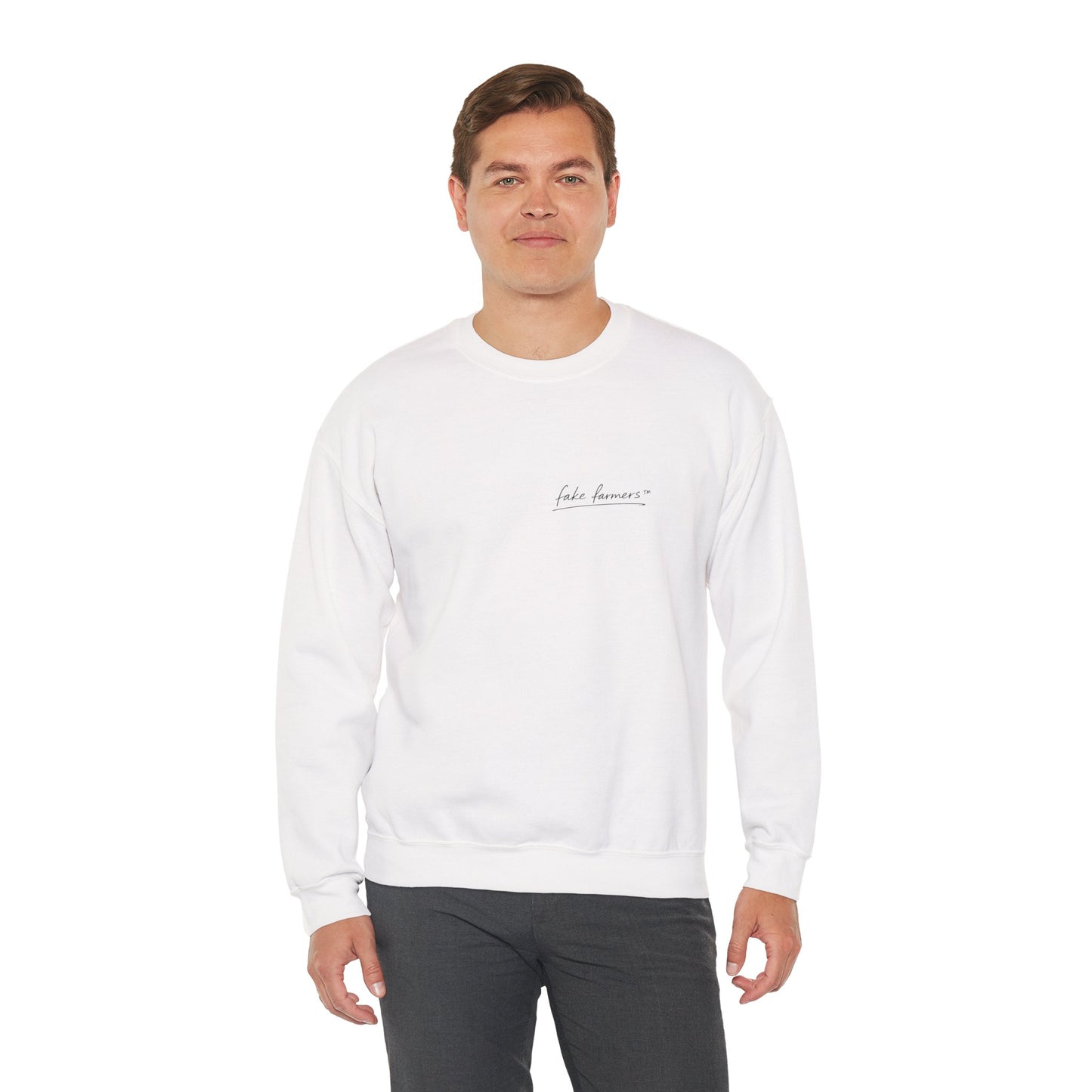 "Started Anyway" - Unisex Crewneck Sweatshirt