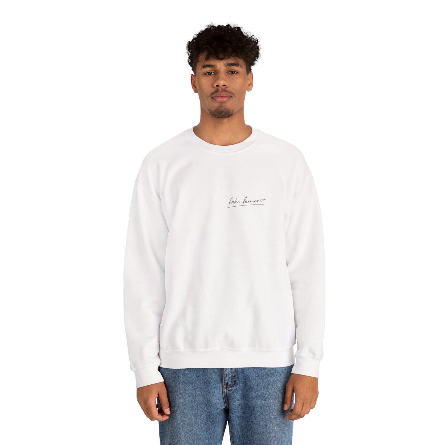 "Started Anyway" - Unisex Crewneck Sweatshirt