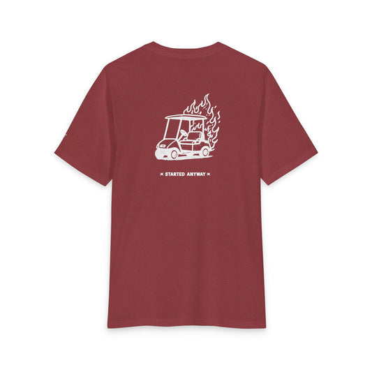 "Started Anyway" Unisex Tri-Blend Tee