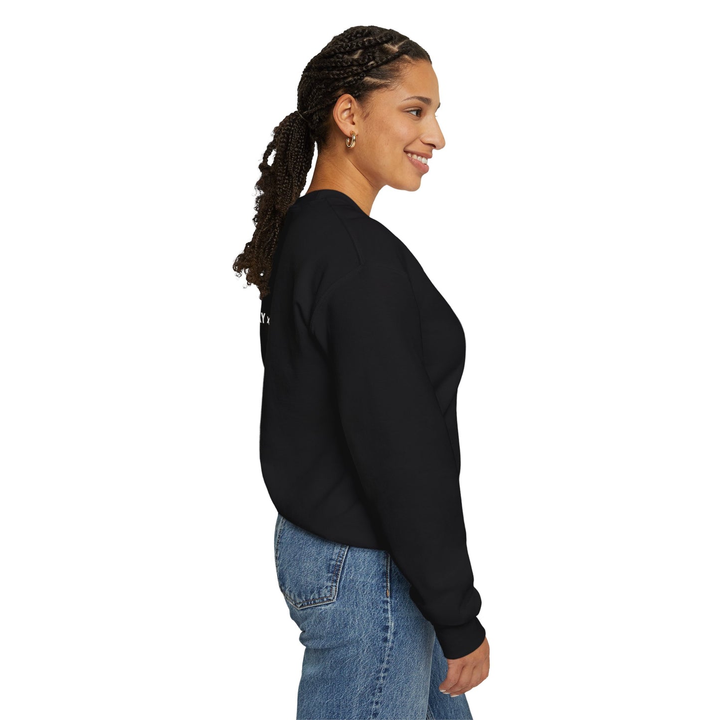 "Started Anyway" - Unisex Crewneck Sweatshirt