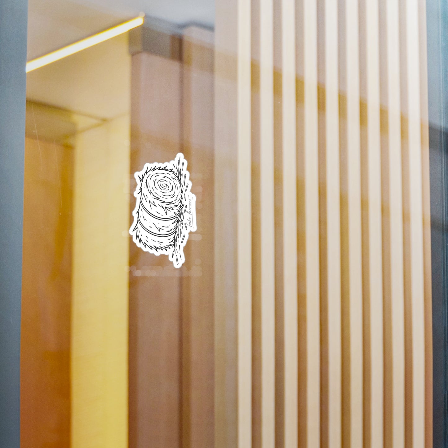 "Loose Hay Bale" Sticker