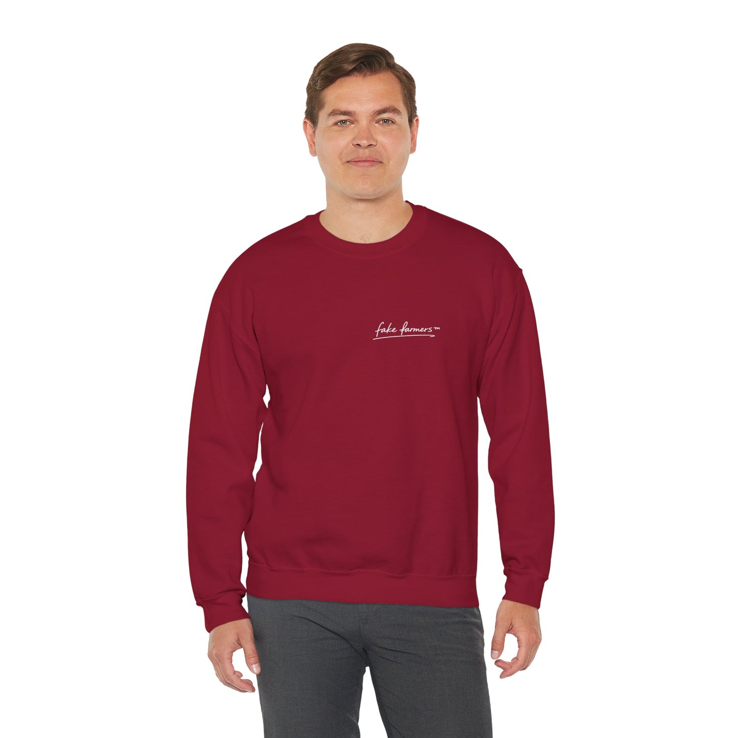 "Started Anyway" - Unisex Crewneck Sweatshirt