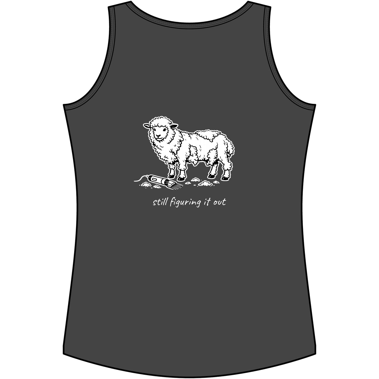 "Still Figuring It Out" Women's Light & Airy Tank