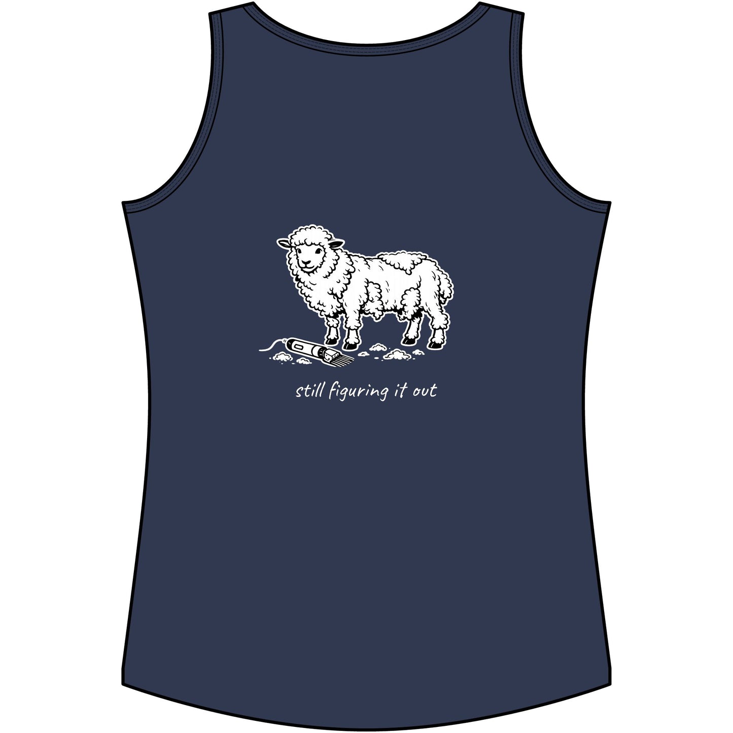 "Still Figuring It Out" Women's Light & Airy Tank