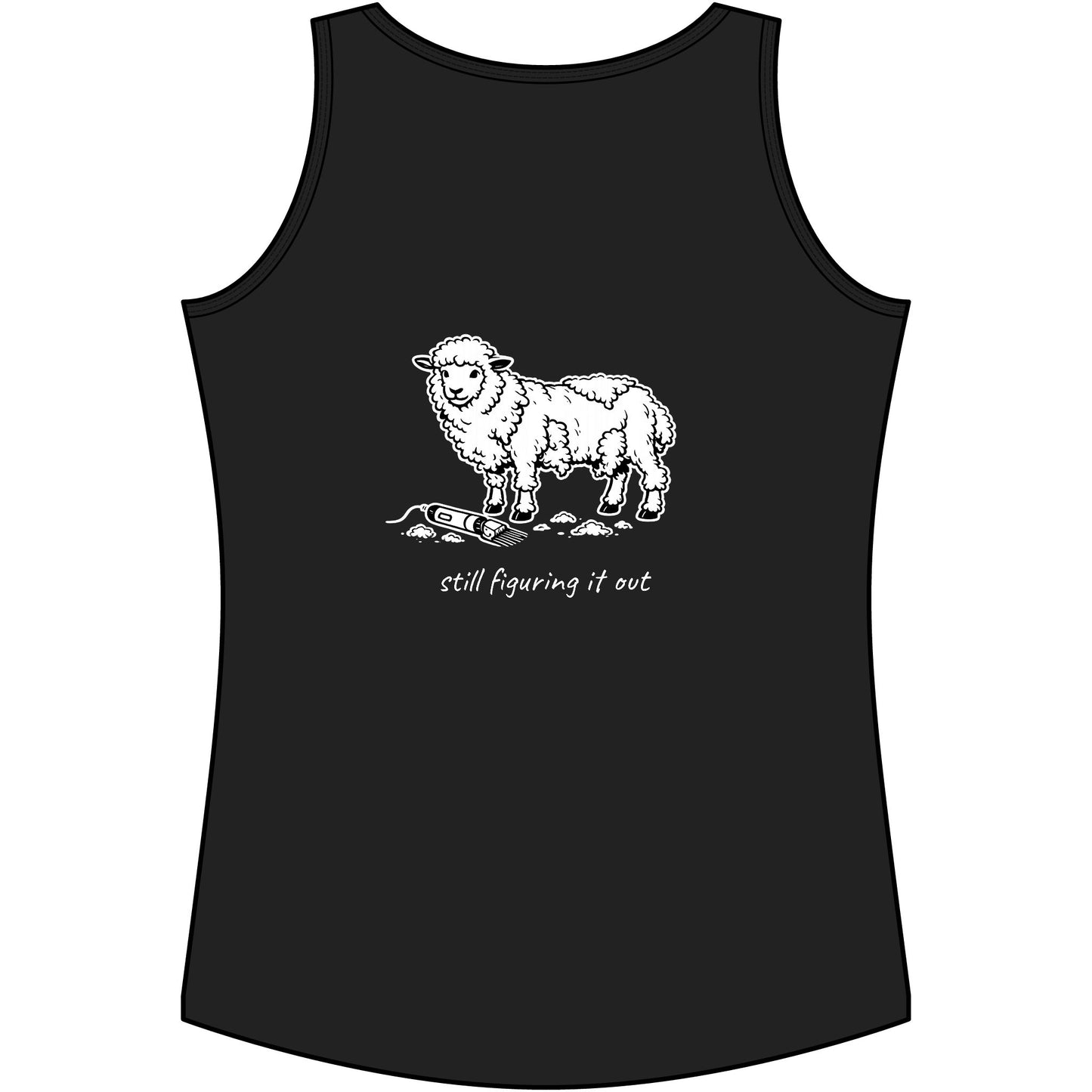 "Still Figuring It Out" Women's Light & Airy Tank